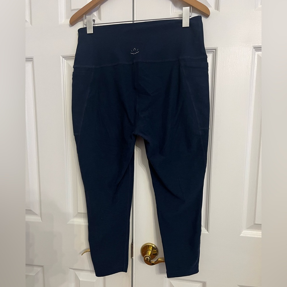 NWOT - Beyond Yoga space dye navy leggings - never worn without tags - size 2X